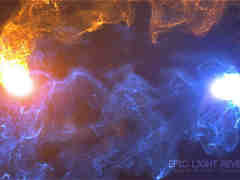 Apple Motion模板：震撼史诗粒子碰撞爆炸LOGO展示片头 Epic Light