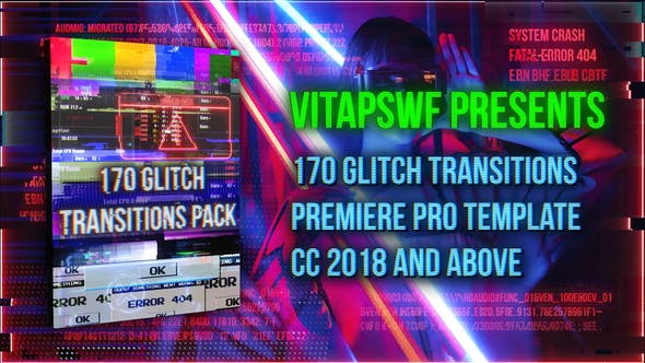 170-Glitch-Transitions-Pack